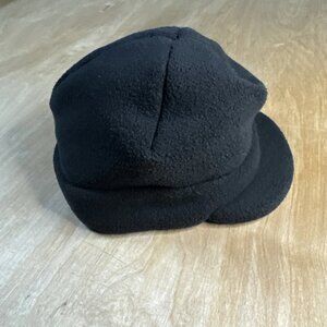 Shred Alert Black Winter Ski Snowboarding Fleece Beanie Hat